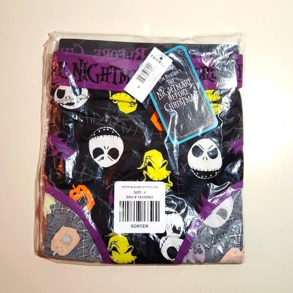 ❤️NWT VINTAGE TORRID PANTY NIGHTMARE BEFORE CHRISTMAS OGGIE JACK HALLOWEEN - Picture 7 of 16